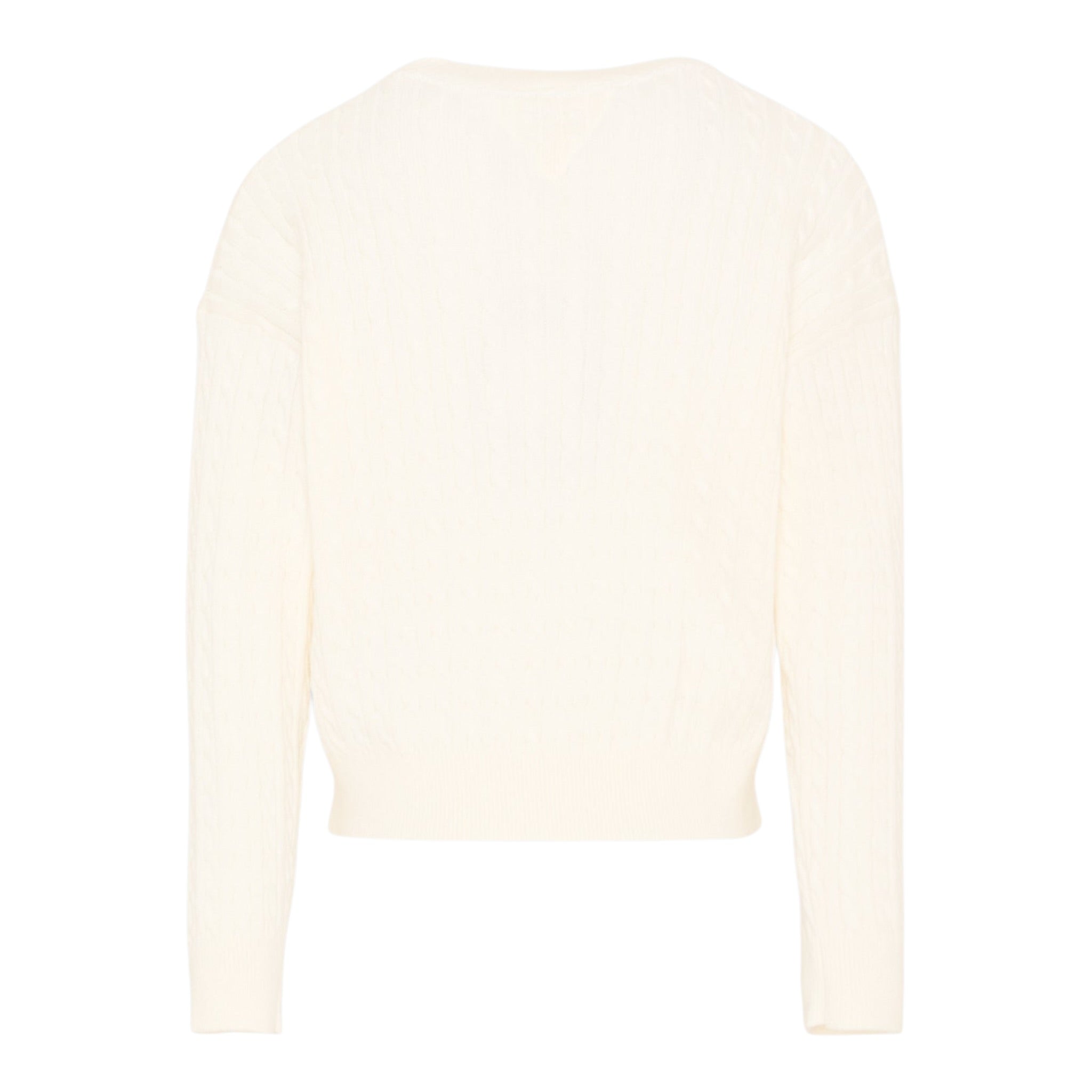 Tommy Hilfiger Maglia Girocollo tinta unita Beige per Neonato KN0KN01962 BEIGE TOMMY HILFIGER 