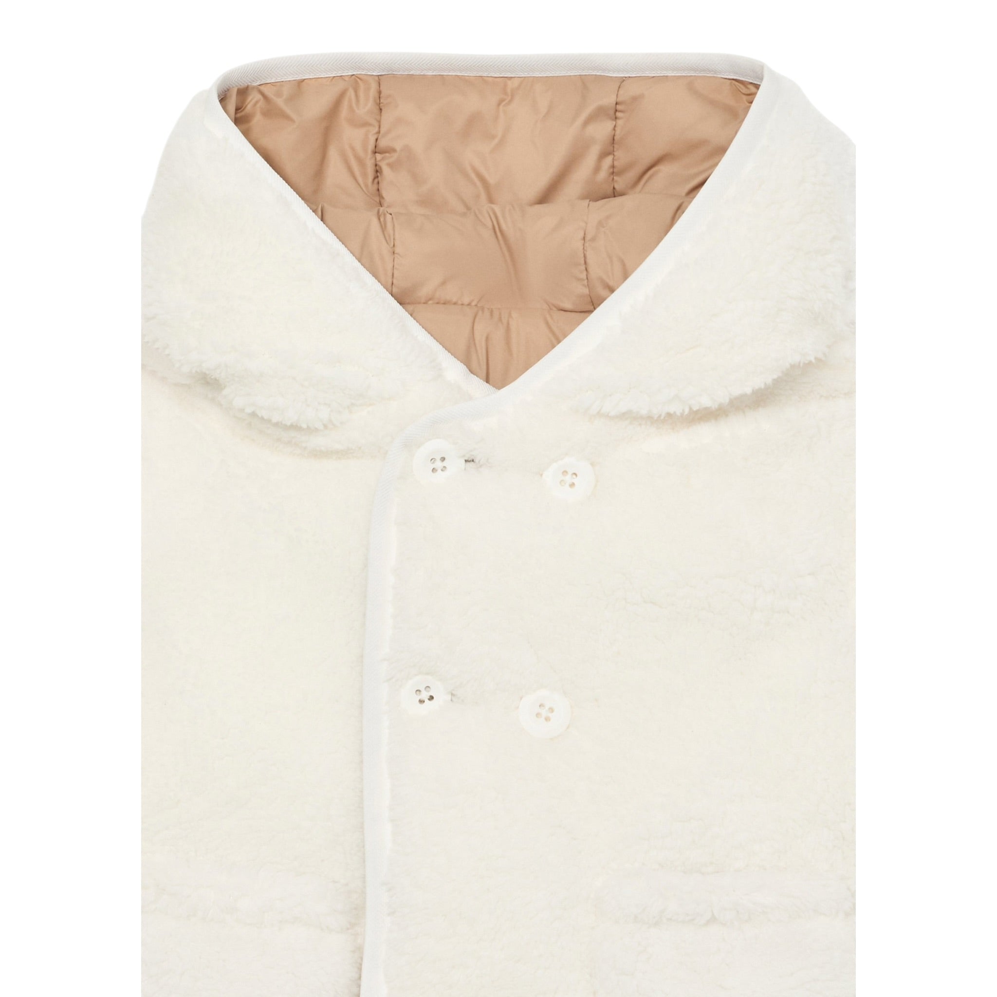 Tommy Hilfiger Giubbino Reversibile Bicolore Beige/Panna per Neonato KN0KN02064 BEIGE/PANNA TOMMY HILFIGER 
