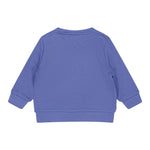 Tommy Hilfiger Felpa Chiusa Girocollo con Logo Blu per Neonato KN0KN02071TB BLU TOMMY HILFIGER 