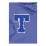 Tommy Hilfiger Felpa Chiusa Girocollo con Logo Blu per Neonato KN0KN02071TB BLU TOMMY HILFIGER 