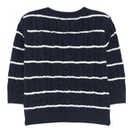 Tommy Hilfiger Maglia Girocollo Fantasia A Righe Blu per Neonato KN0KN02089 BLU TOMMY HILFIGER 