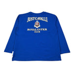 Trussardi Shirt Girocollo tinta unita con Logo Blu per Bambino JBA26056TS BLU TRUSSARDI 