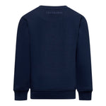Trussardi Felpa tinta unita Girocollo con Logo Blu per Neonato TBA25004FEN BLU TRUSSARDI 