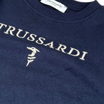 Trussardi Completo 2Pz tinta unita Felpa-Pantalone Blu per Bambino TBA25008CF BLU TRUSSARDI 