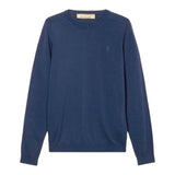 Trussardi Maglia tinta unita Girocollo Blu per Bambino TBA25011MAX BLU TRUSSARDI 