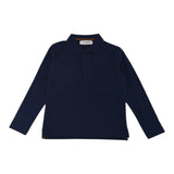 Trussardi Polo tinta unita con Logo Blu per Bambino TBA25013PO BLU TRUSSARDI 