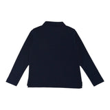 Trussardi Polo tinta unita con Logo Blu per Bambino TBA25013PO BLU TRUSSARDI 