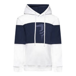 Trussardi Felpa Bicolore con Cappuccio Bianco/Blu per Neonato TBA25056FE BIANCO/BLU TRUSSARDI 