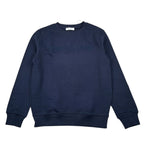 Trussardi Felpa tinta unita Girocollo con Logo Blu per Neonato TBA25097FEN BLU TRUSSARDI 