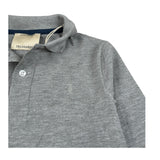 Trussardi Polo Manica Lunga tinta unita Grigio per Bambino TBA26004PO GRIGIO TRUSSARDI 