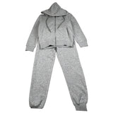 Trussardi Completo 2 Pezzi Felpa-Pantalone tinta unita Grigio per Bambino TBA26006CF GRIGIO TRUSSARDI 