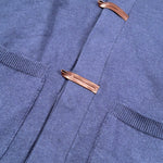 Trussardi Cardigan tinta unita con Bottoni Blu per Bambino TBA26013MA BLU TRUSSARDI 