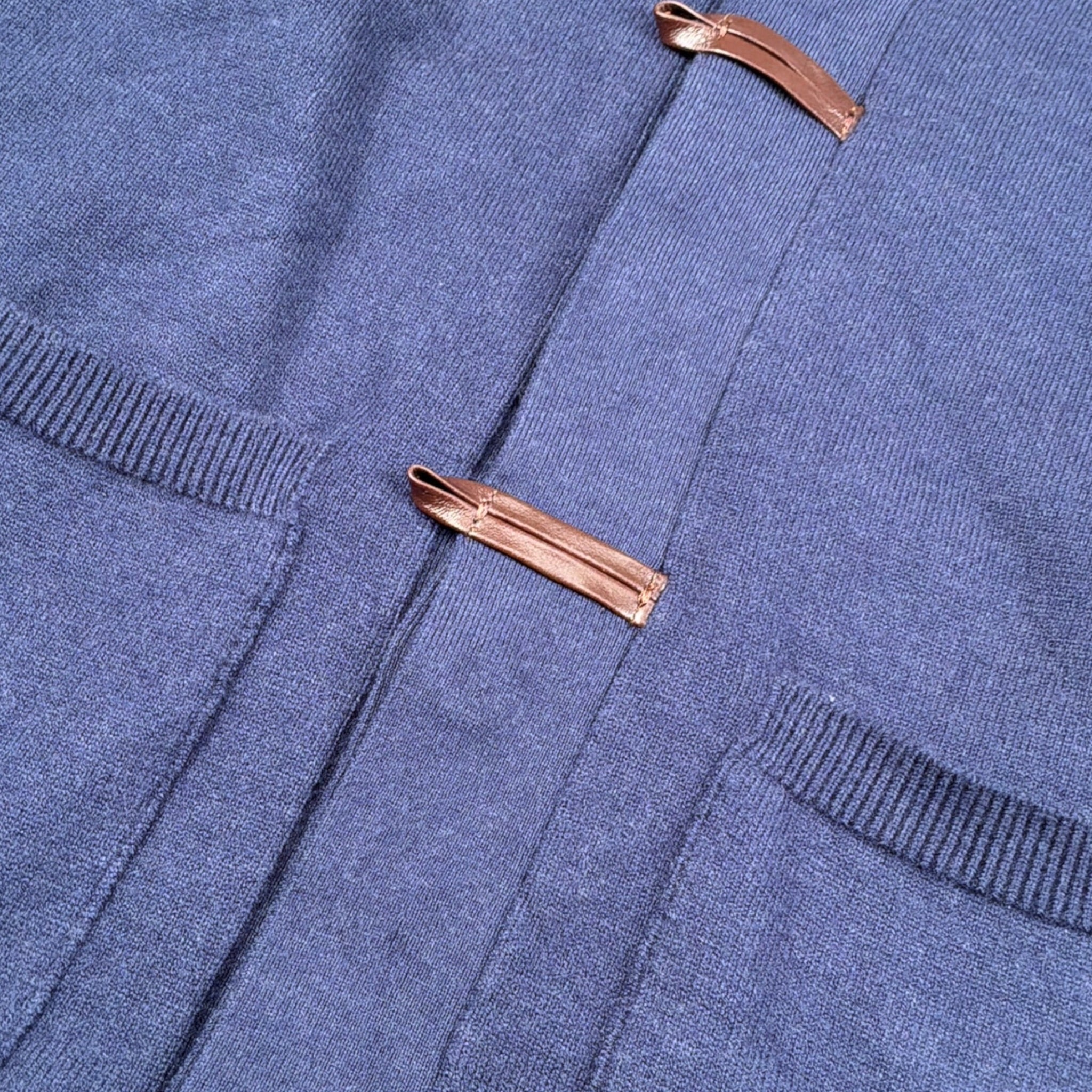 Trussardi Cardigan tinta unita con Bottoni Blu per Bambino TBA26013MA BLU TRUSSARDI 