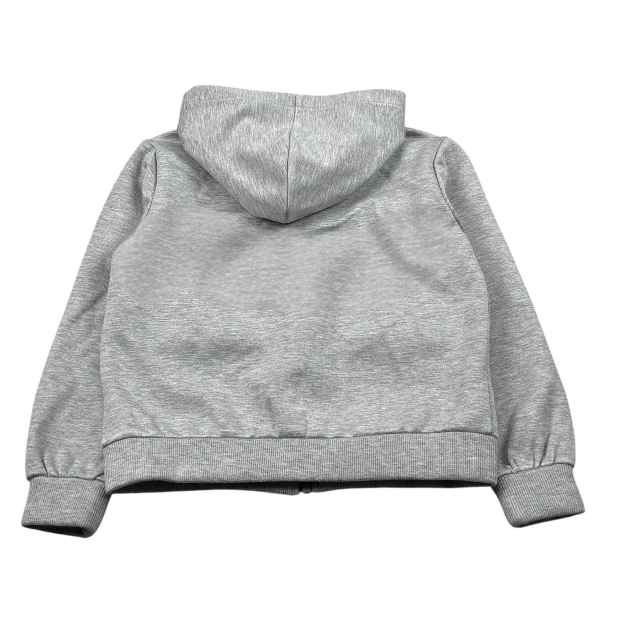 Trussardi Felpa con Zip E Cappuccio tinta unita Grigio per Bambino TBA26019FE GRIGIO TRUSSARDI 