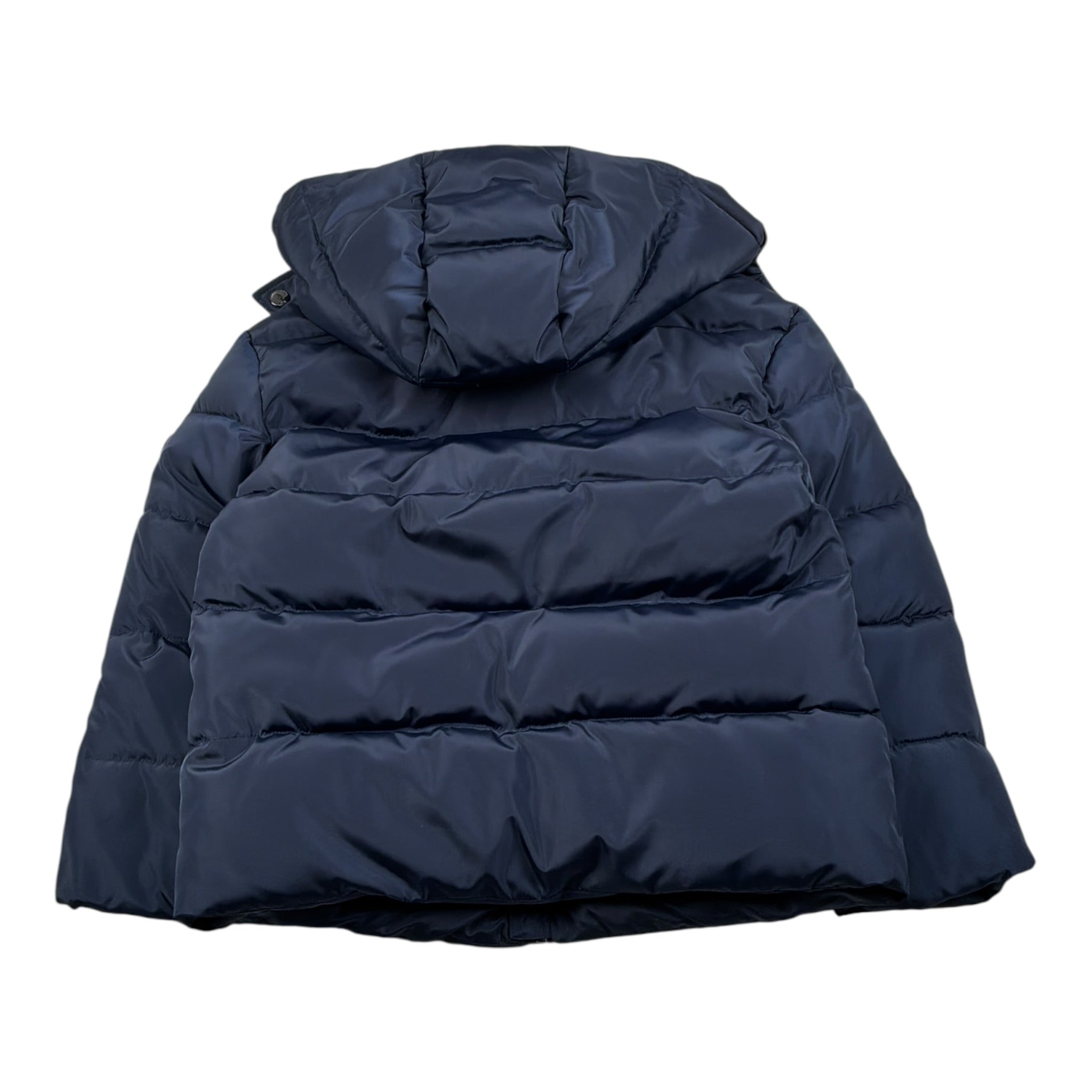 Trussardi Giubbino tinta unita con Zip E Cappuccio Blu per Bambino TBA26027PI BLU TRUSSARDI 