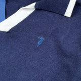 Trussardi Maglia tinta unita con Colletto Blu per Bambino TBA26031PO BLU TRUSSARDI 