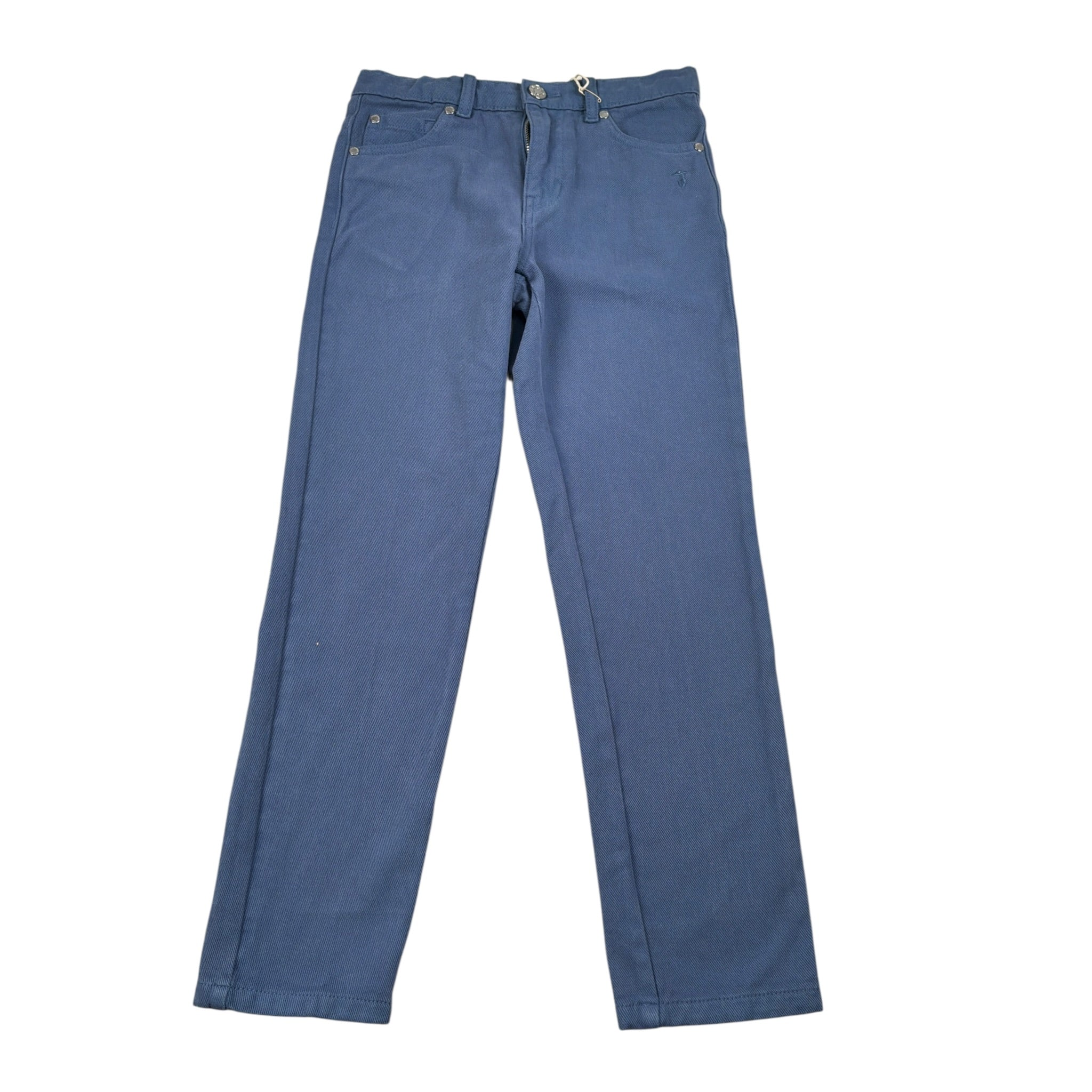 Trussardi Pantalone tinta unita con Girovita Regolabile Blu per Bambino TBA26032PA BLU TRUSSARDI 