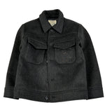 Trussardi Giubbino tinta unita con Bottoni Nero per Bambino TBA26034GC NERO TRUSSARDI 