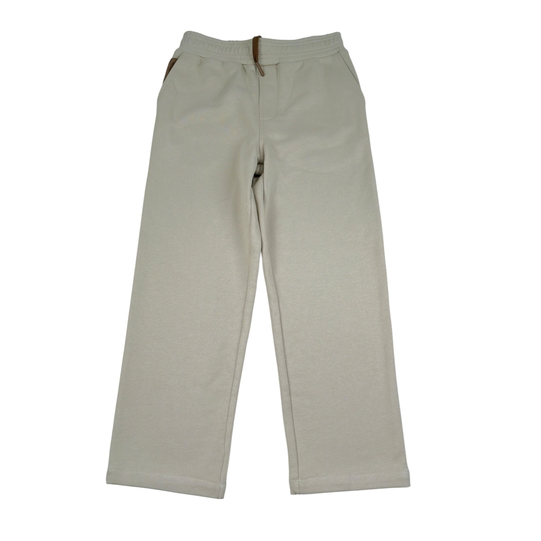Trussardi Pantalone Tuta tinta unita con Elastico In Vita Beige per Bambino TBA26039PA BEIGE TRUSSARDI 