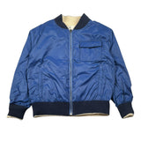 Trussardi Giubbino Reversibile Bicolore Blu/Crema per Bambino TBA26044GB BLU/CREMA TRUSSARDI 