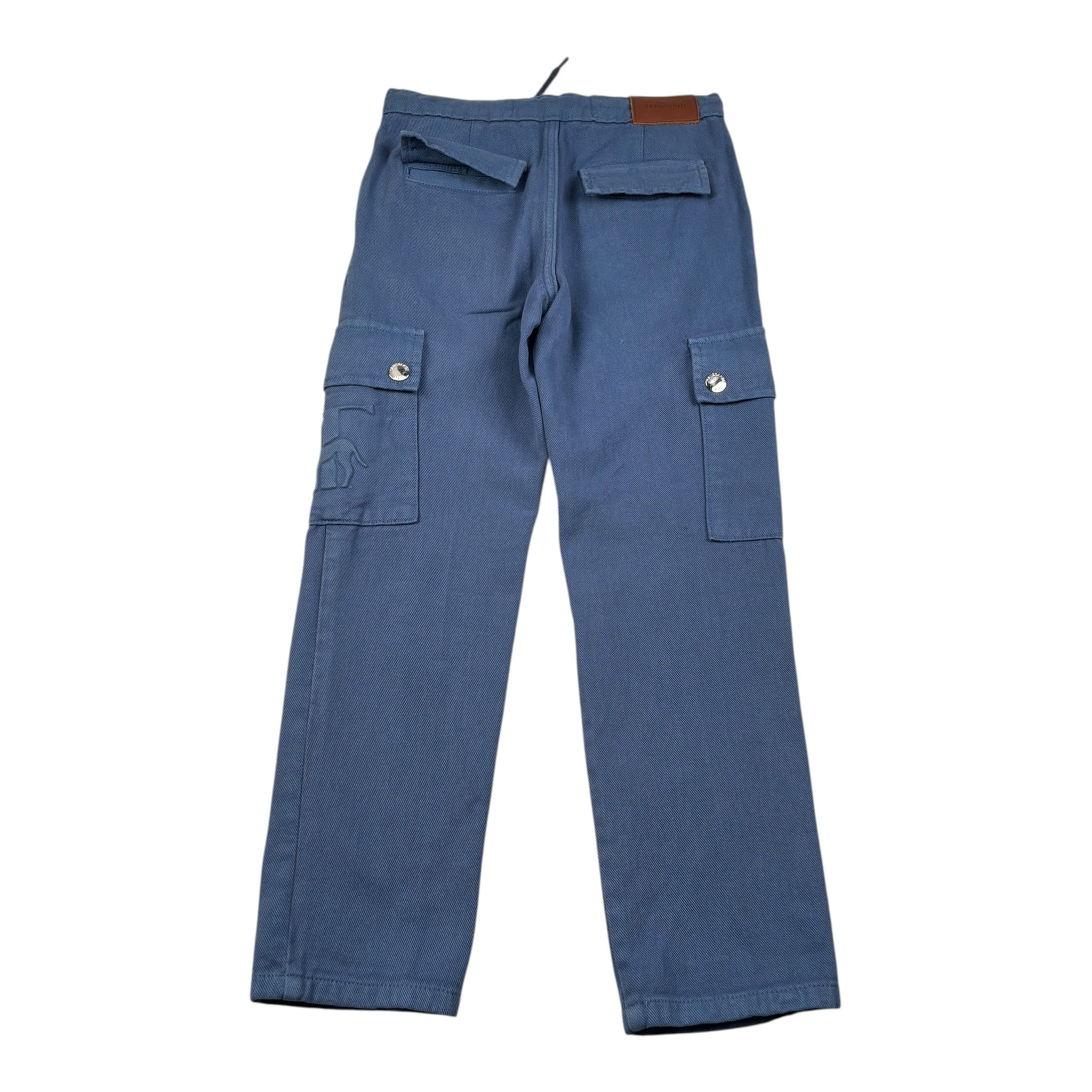 Trussardi Pantalone tinta unita con Elastico In Vita Blu per Bambino TBA26045PA BLU TRUSSARDI 