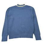 Trussardi Maglia Mezzo Collo tinta unita Blu per Bambino TBA26061MA BLU TRUSSARDI 