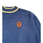 Trussardi Maglia Mezzo Collo tinta unita Blu per Bambino TBA26061MA BLU TRUSSARDI 