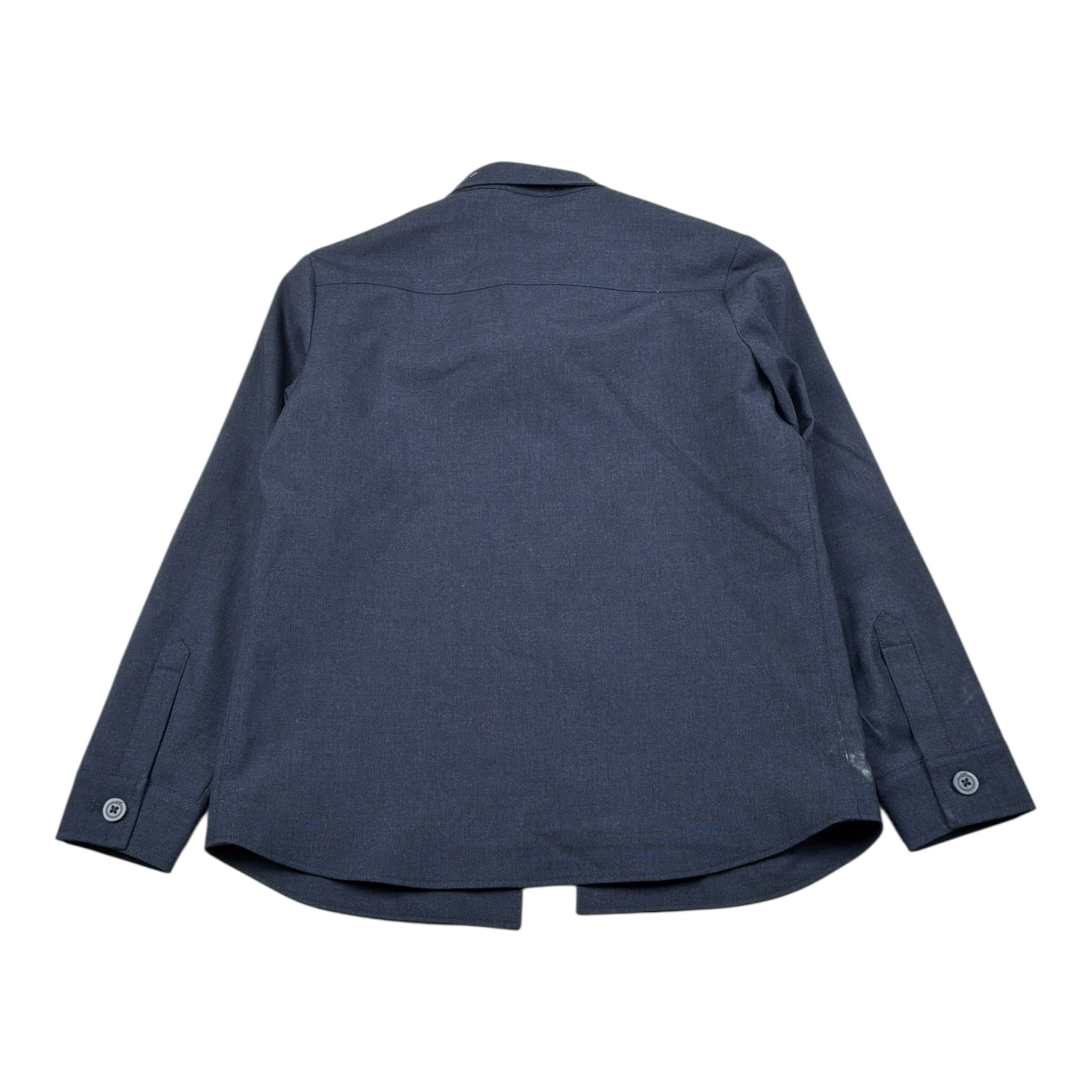 Trussardi Camicia tinta unita con Bottoni Blu per Bambino TBA26063CA BLU TRUSSARDI 