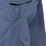 Trussardi Camicia tinta unita con Bottoni Blu per Bambino TBA26063CA BLU TRUSSARDI 