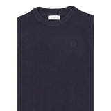 Trussardi Maglia tinta unita Mezzo Collo Blu per Bambino TBP25023MA BLU TRUSSARDI 