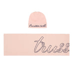 Trussardi Set Cappello-Sciarpa tinta unita Rosa per Bambina TGA25007HS ROSA TRUSSARDI 