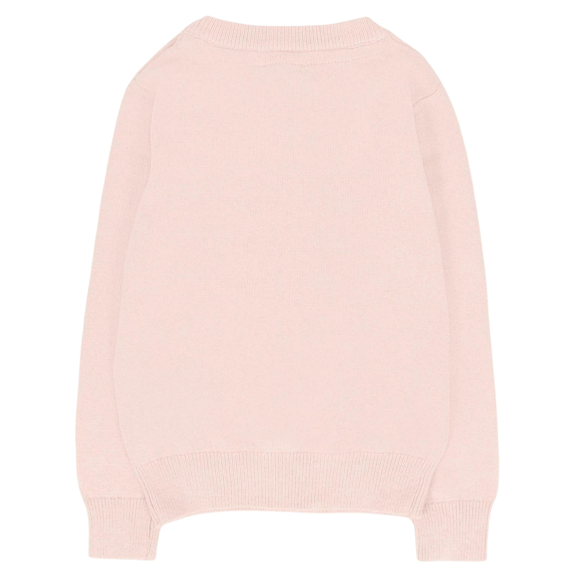 Trussardi Maglia tinta unita con Stampa Rosa per Neonata TGA25011MAN ROSA TRUSSARDI 