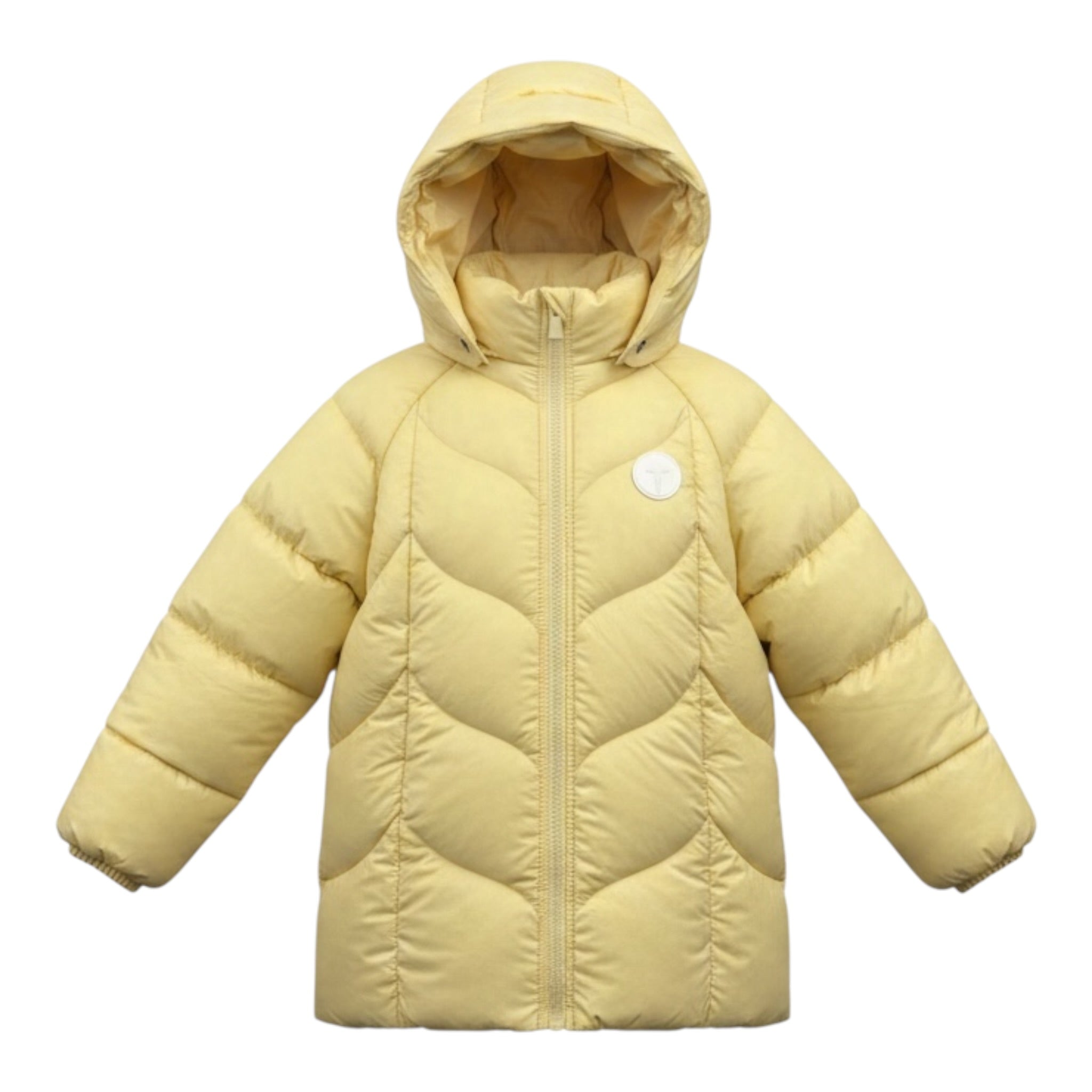 Trussardi Giubbino tinta unita con Zip E Cappuccio Giallo per Bambina TGA26001PI GIALLO TRUSSARDI 