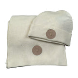 Trussardi Set Cappello-Sciarpa tinta unita Panna per Bambino TGA26002HS PANNA TRUSSARDI 