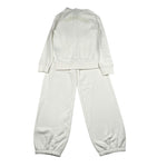 Trussardi Completo 2 Pezzi Felpa-Pantalone Bianco per Bambina TGA26009CF BIANCO TRUSSARDI 