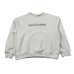 Trussardi Felpa Chiusa Girocollo tinta unita Grigio per Bambina TGA26038FE GRIGIO TRUSSARDI 