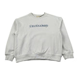 Trussardi Felpa Chiusa Girocollo tinta unita Grigio per Bambina TGA26038FE GRIGIO TRUSSARDI 
