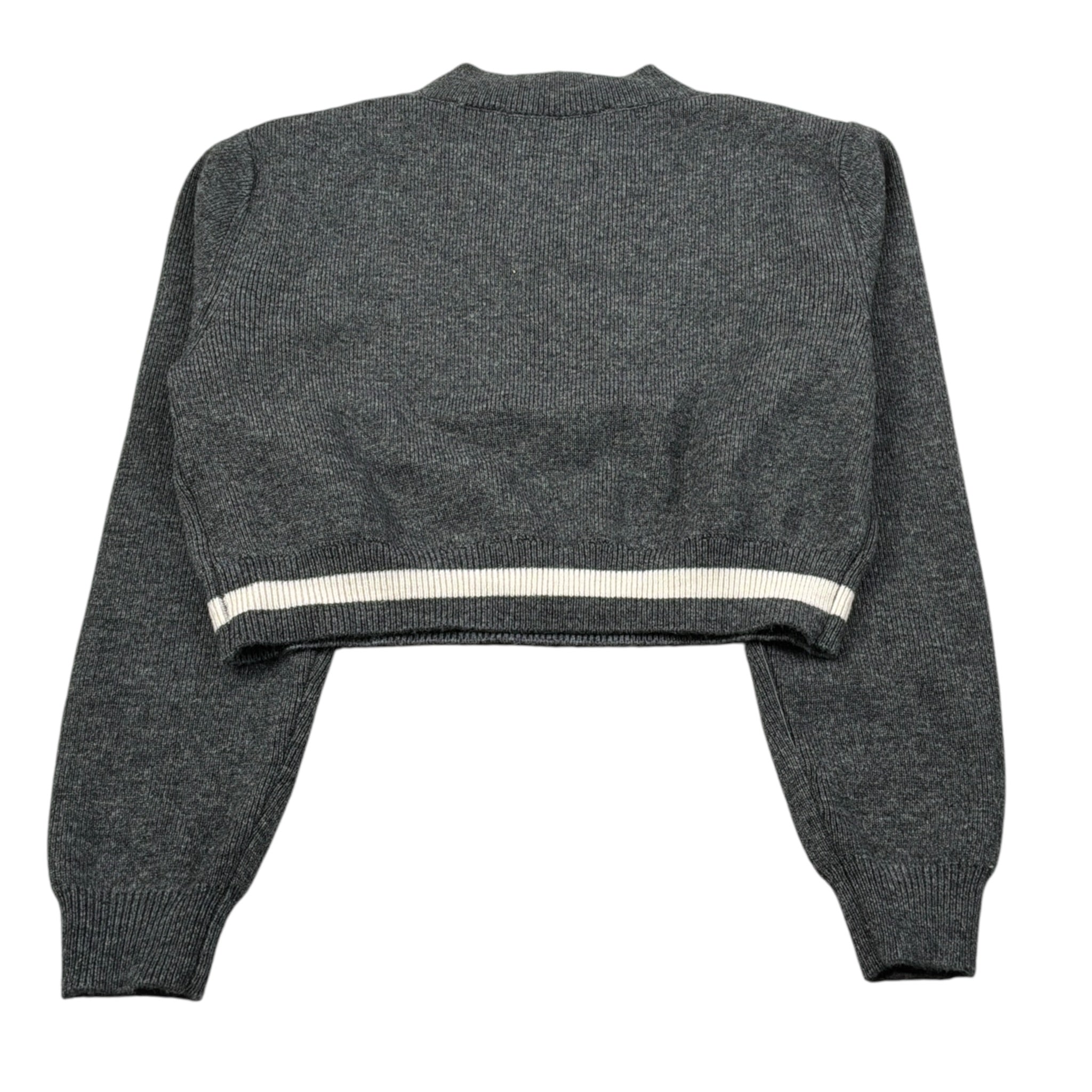 Trussardi Maglia Mezzo Collo tinta unita Grigio per Bambina TGA26049LU GRIGIO TRUSSARDI 