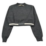 Trussardi Maglia Mezzo Collo tinta unita Grigio per Bambina TGA26049LU GRIGIO TRUSSARDI 