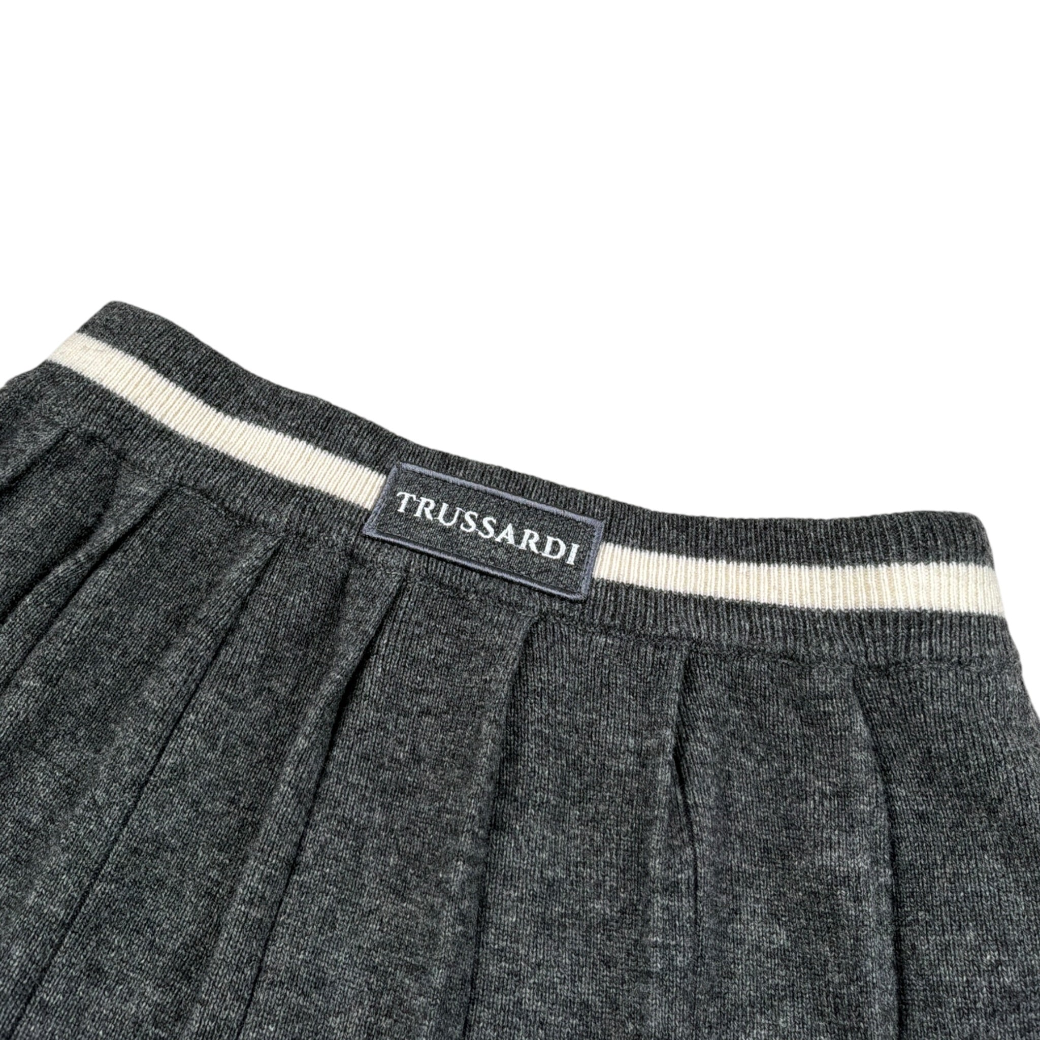 Trussardi Gonna tinta unita In Maglia Grigio per Bambina TGA26059GO GRIGIO TRUSSARDI 