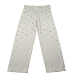 Trussardi Pantalone tinta unita con Applicazioni Panna per Bambina TGA26061PA PANNA TRUSSARDI 