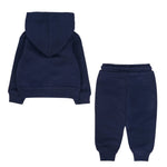 Trussardi Completo 2Pz Felpa-Pantalone tinta unita Blu per Neonato TIA25002CF BLU TRUSSARDI 