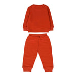 Trussardi Completo 2Pz Felpa-Pantalone Ruggine per Neonato TIA25015CF RUGGINE TRUSSARDI 