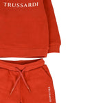 Trussardi Completo 2Pz Felpa-Pantalone Ruggine per Neonato TIA25015CF RUGGINE TRUSSARDI 