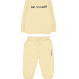Trussardi Completo 2Pz Felpa-Pantalone con Stampa Sabbia per Neonato TIA25015TF SABBIA TRUSSARDI 