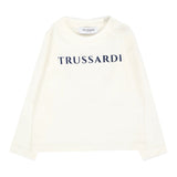 Trussardi Shirt tinta unita con Stampa Bianco per Neonato TIA25017TS BIANCO TRUSSARDI 