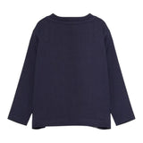 Trussardi Shirt tinta unita con Stampa Blu per Neonato TIA25017TS BLU TRUSSARDI 