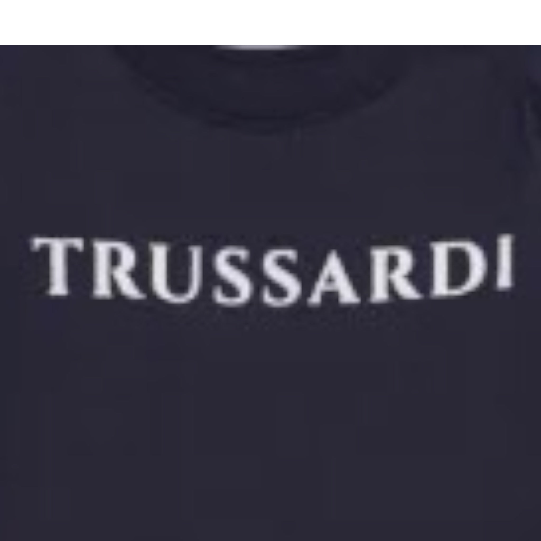Trussardi Shirt tinta unita con Stampa Blu per Bambino TIA25017TSJ BLU TRUSSARDI 