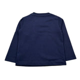 Trussardi Shirt tinta unita con Stampa Blu per Neonato TIA25017TSX BLU TRUSSARDI 