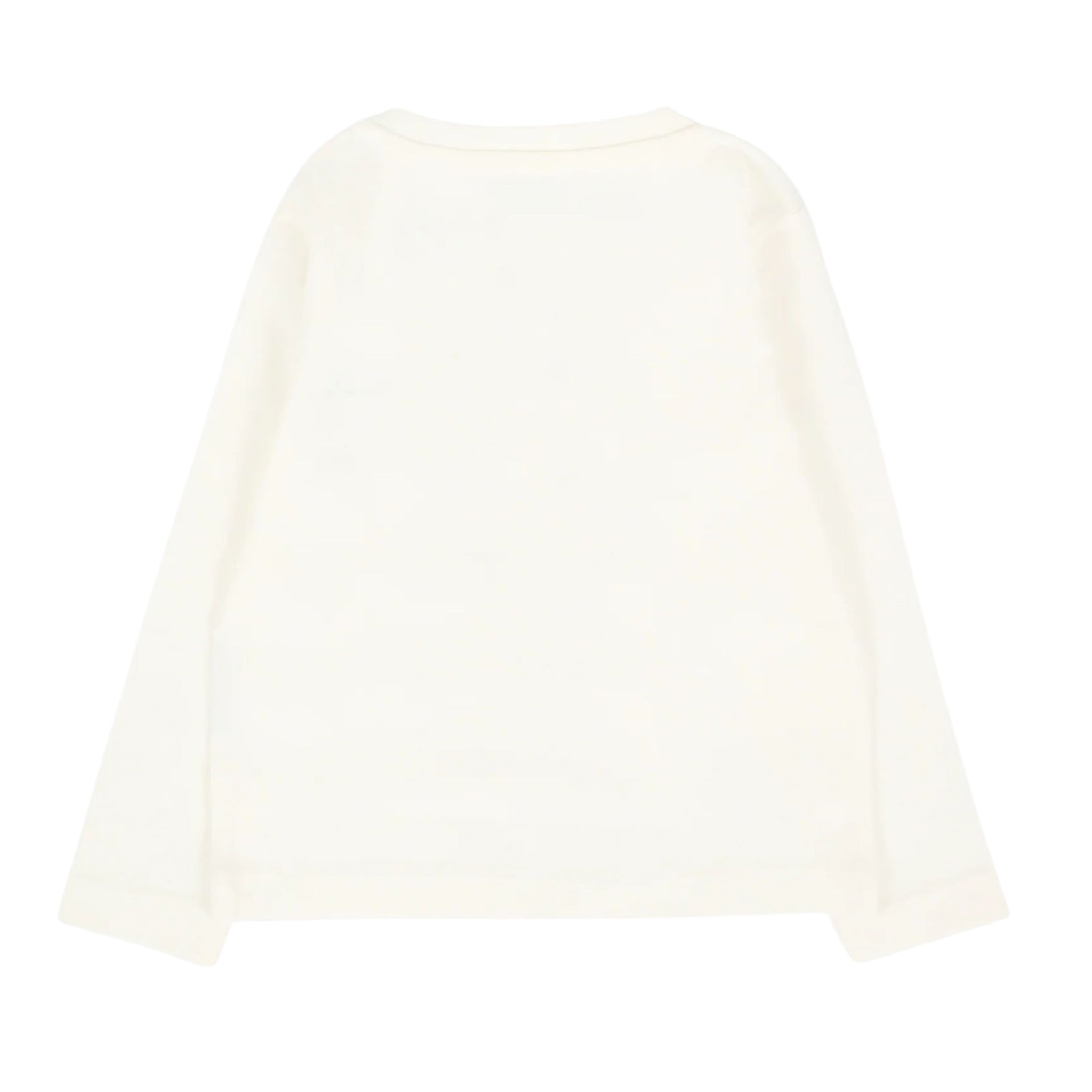 Trussardi Shirt tinta unita con Stampa Bianco per Neonato TIA25017TSXX BIANCO TRUSSARDI 